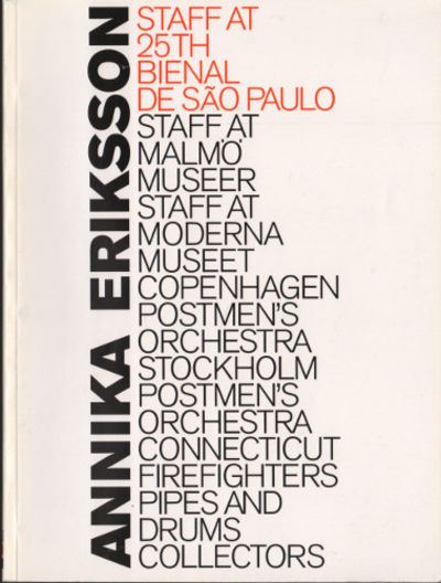 STAFF AT 25TH BIENAL DE SÃO PAULO.
