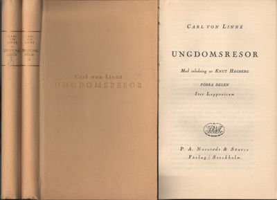 UNGDOMSRESOR I-II. Iter Lapponicum - Iter…