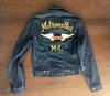 [Original 1970s Woman's Biker Club Denim Jacket]