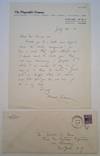 Autographed Letter Signed on "The Playwrights' Company" letterhead