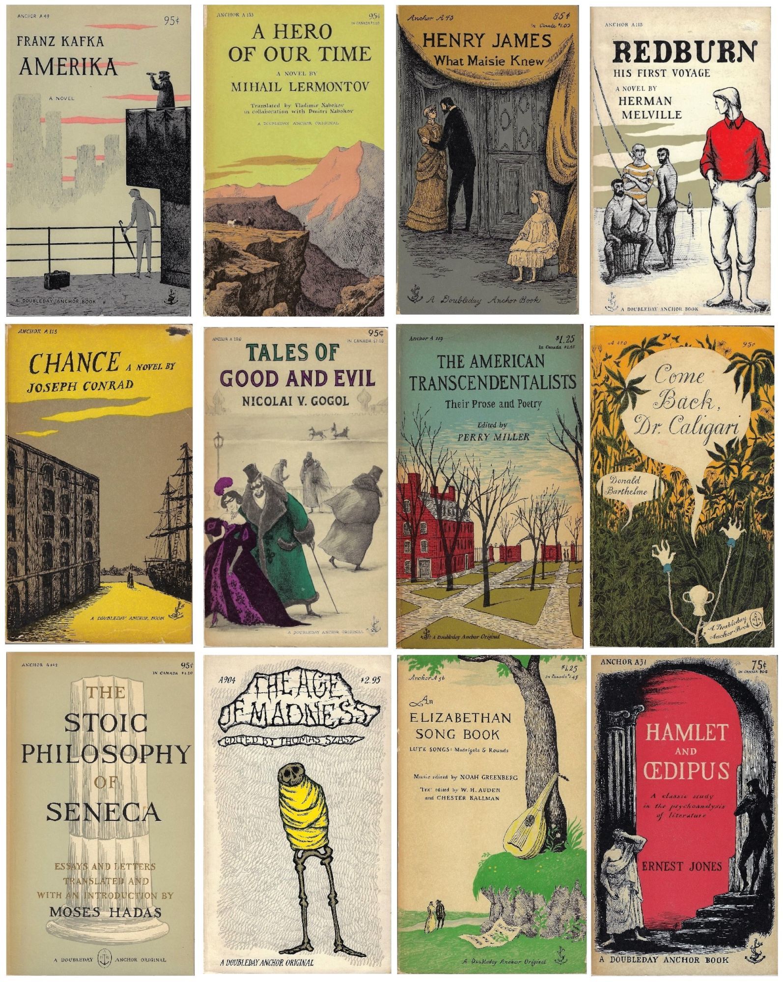 Edward Gorey at Anchor: A Collection of 105 Double