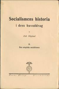 Socialismens historia i dess huvuddrag. II. Den…