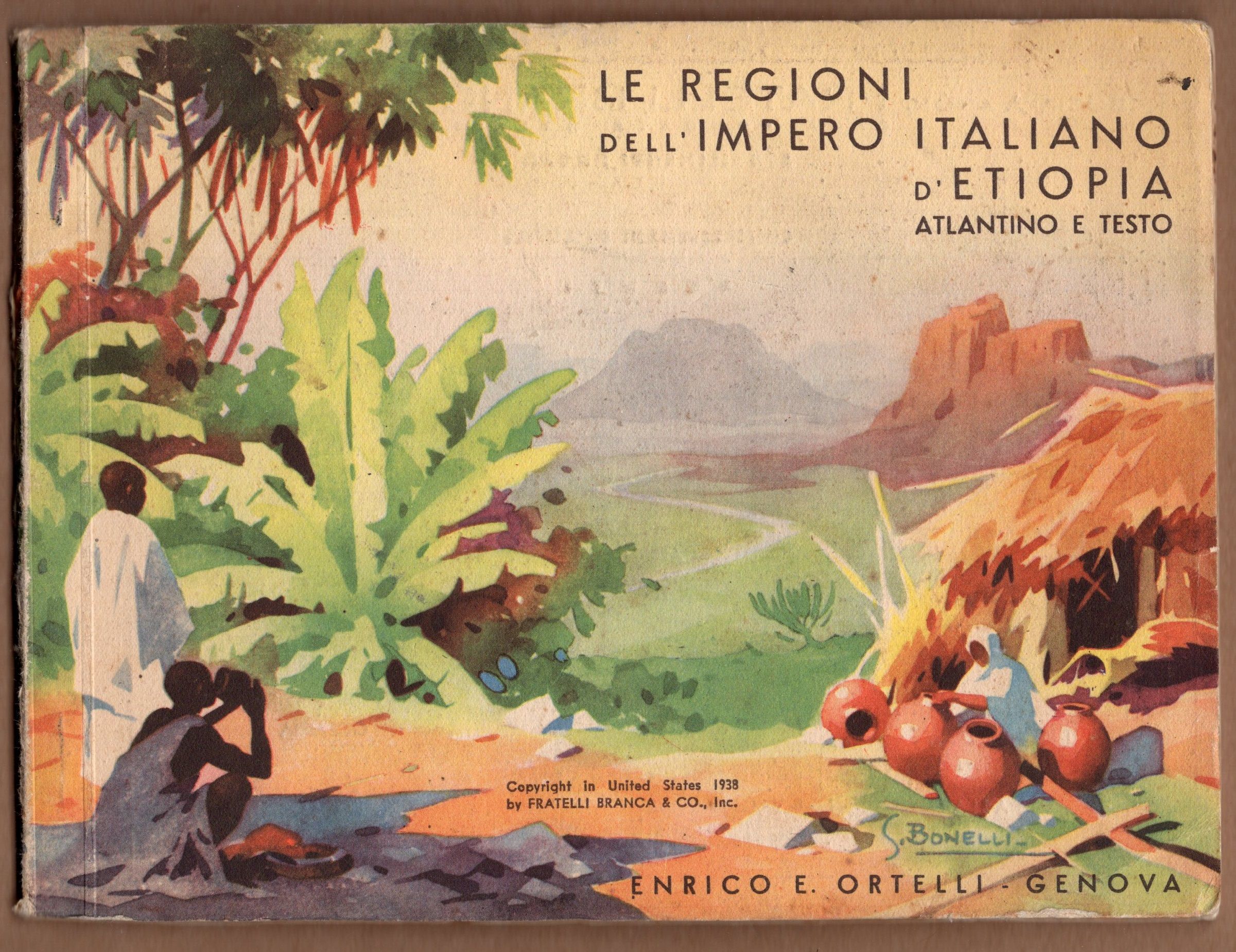 Le Regioni Dell'impero Italiano d'Etiopia : Atlant