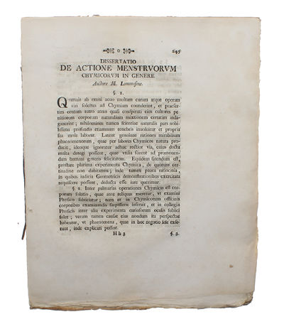 Dissertatio de Actione Menstruorum Chymicorum in…