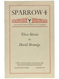 Sparrow 4, January 1973: Three Stories
