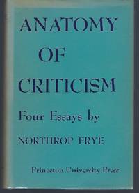 image of Anatomy of Criticism: Four Essays