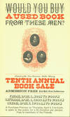 Would You Buy A Used Book From These Men? Tenth Annual Book Sale