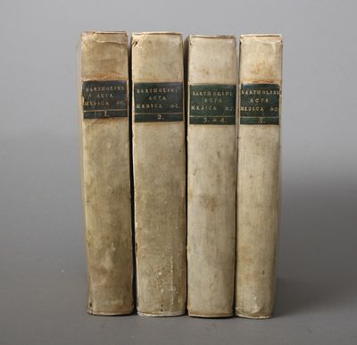 Acta Medica & Philosophica Hafniensia. Volume 1-5 (in four volumes). (photo 2)