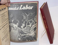 image of March of labor, national monthly magazine for the active trade unionist. Vol. 7, no. 1, January, 1955 to vol. 7, no. 8, September, 1955