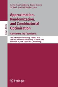 Approximation, Randomization, and Combinatorial Optimization. Algorithms and Techniques : 14th...