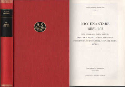NIO ENAKTARE - 1888-1892. Den starke, Paria,…
