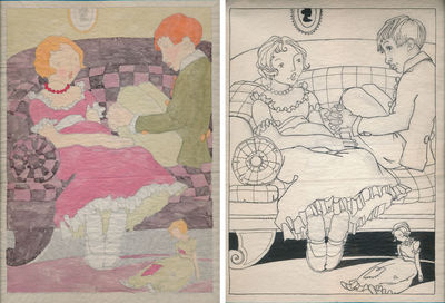 Original Book Illustration Art