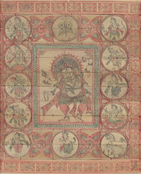 Colored pen drawing on 12 attached bamboo slats, with 12 2-sided flip panels revealing Kama Sutra positions