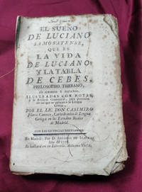 El Sueño de Luciano Samosatense, que es la vida de Luciano y la Tabla de Cebes, Philosopho...