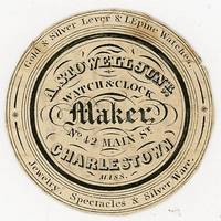 Watch Paper - A Stowell Jr. - Watch & Clock Maker