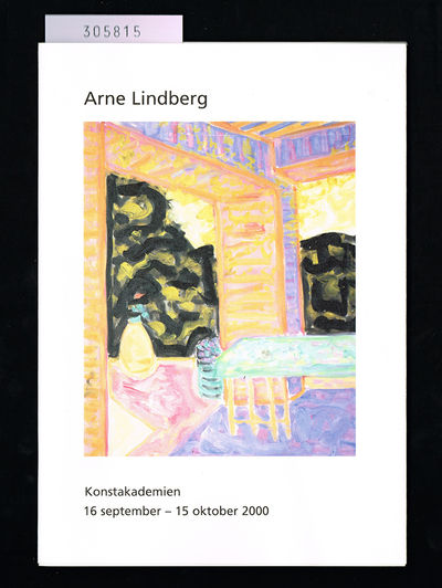 Arne Lindberg. Konstakademien 16 september-15…