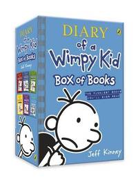 image of Diary of a Wimpy Kid: Box of Books (books 1-6)