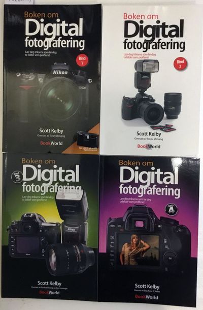 Boken om digital fotografering. Lær deg triksene…