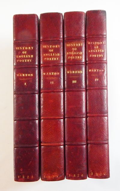 The History of English Poetry from the Close of the Eleventh to the Commencement of the Eighteenth Century