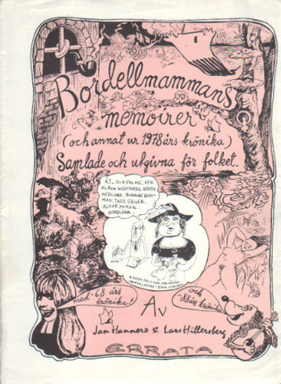 BORDELLMAMMANS MEMOIRER (och annat ur 1978 års…