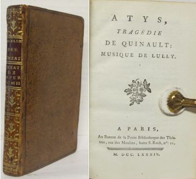 Atys, Tragédie. + Isis, Tragédie. + Proserpine,…
