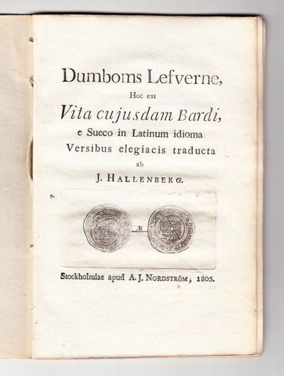 Dumboms lefverne, hoc est vita cujusdam bardi, e…