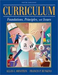 cover of Curriculum : Foundations, Principles, and Issues