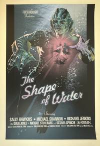 ORIGINAL "THE SHAPE OF WATER" SCREEN PRINT MOVIE POSTER