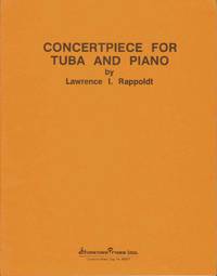 cover of CONCERTPIECE FOR TUBA AND PIANO One of Each Part