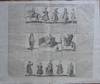 Engraving of Persian Costumes, Published in 1720