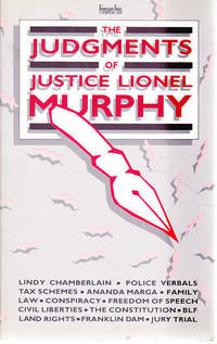The Judgements of Justice Lionel Murphy