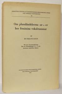 Om pluraländelserna -ar -er hos feminina…
