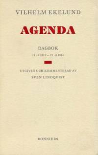 Agenda. Dagbok 13.6.1913 - 12.6.1914.