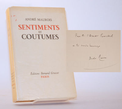 Sentiments et coutumes.
