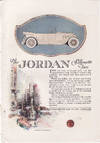 1926 Full Page Color Ad for Jordan Motor Car Company
