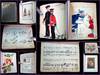 Sketch Book and Friendship Album Madgie Varney w "First Washing Day