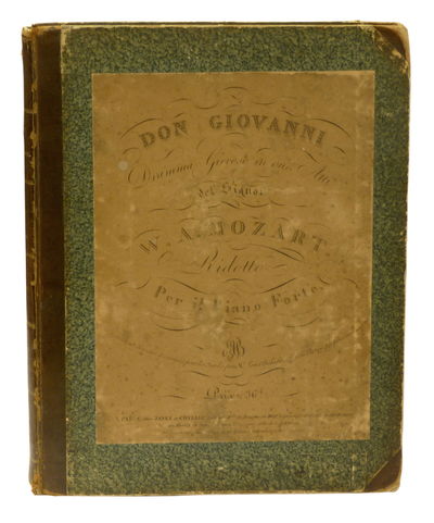 Don Giovanni. Dramma giocoso in due atti del…