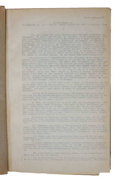 Svensk Udgave af "Information". Nr. 303-473. (10. Oktober 1944 - 5. Maj 1945). 4 Bind. (photo 2)