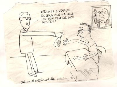 Nej, nej, Gudrun du ska inte ha mer