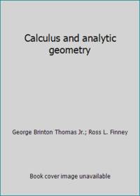 Calculus and analytic geometry