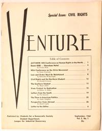 image of Venture. Vol. 2, No.1 (September, 1960). Special Issue: Civil Rights