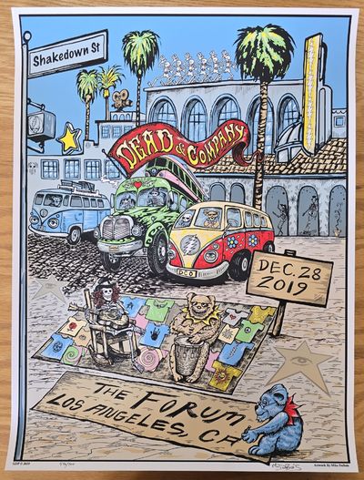 Mike DuBois, 2019. 546/700 printed signed by the artist. Very Good. Measures 18