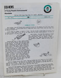 cover of Eco-news; a young people's environmental newsletter, vol. 1, no. 3 (March 1971)
