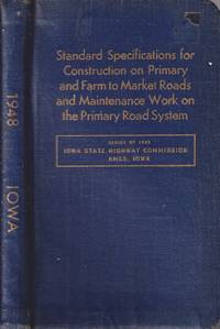 cover of Standard Specifications for Construction on Primary, Farm to Market and Secondary Roads and Maintenance Work on the Primary Road System
