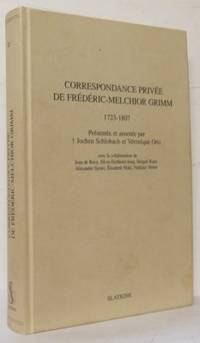 Correspondance privée de Frédéric-Melchior…