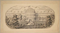 Proof plate, "The Opening of the Great Hive of the World May 1 1851 or the Industrial Exhibition of All Nations", illustration from "1851 or, The adventures of Mr. and Mrs. Sandboys and family: who came up to London to 'enjoy themselves,' and to see the Great Exhibition"