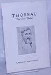 Thoreau: "The Cosmic Yankee.' Centennial appreciations