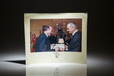 Inscribed Photograph: Attorney General Nicholas Katzenbach