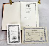 Long Walk to Freedom (Signed, Leather) by Nelson Mandela - Hardcover - Signed - 2001-01-01 - from SequiturBooks (SKU: 1906280001)