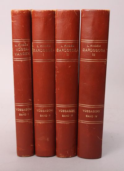 Vossaboki. 1 - 4. (Vossavangen. Gardssoga I -…